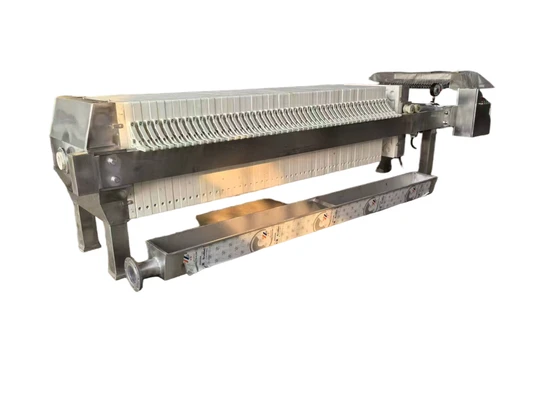 Plate and Frame Oil Filter Press Frame Package Stainless Steel